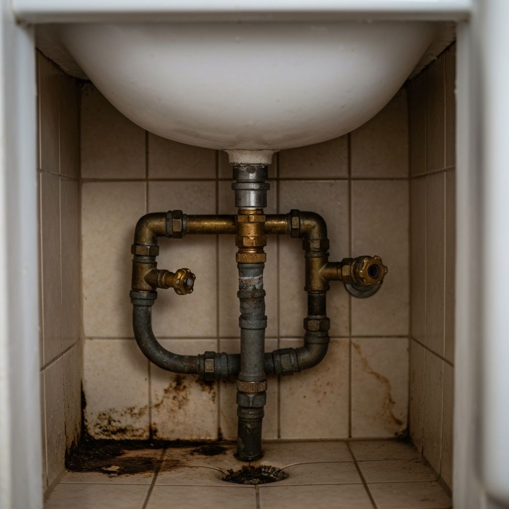 Professional Plumbing Upgrade - Before